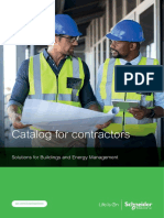 Catalog For Contractors: Solutions For Buildings and Energy Management