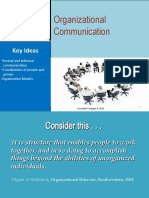 Organizational Communication: Key Ideas