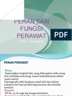 Peran dan fungsi perawat