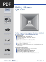 Ceiling Diffusers: Type ADLQ