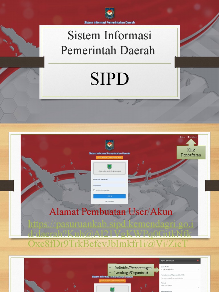 Panduan SIPD untuk Lembaga | PDF