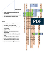 Crucigrama Caracteriticas Sectores Industriales