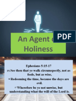 An Agent of Holiness