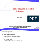 Tomographic Imaging Provides Insights in Aditya Tokamak Plasma