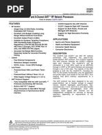 1-And 8-Channel ANT RF Network Processors: Features