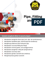 PIPE,FITTING AND VALVE