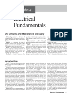 Electrical Fundamentals: DC Circuits and Resistance Glossary