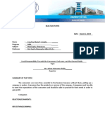 REACTION PAPER - 8