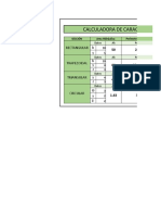 Calculadora Caracteristica Geometricas