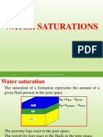 07 - Water Saturation