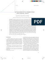 Contrast Sensitivity in Strabologic Functional Tests: Ljubica Dorn and Jelena Petrinoviæ-Dore Iæ