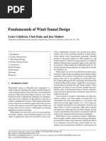 Fundamentals of Wind-Tunnel Design