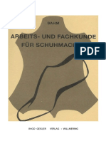 Max Sahm - Fachkunde Fuer Schuhmacher