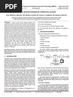 Electric Vehicle Ddesign & Development Process