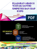 Pembelajaran Abad 21 Untuk Mencetak Santri Siap Kompetisi Dan Siap Expo