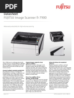 Datasheet: FUJITSU Image Scanner Fi-7900