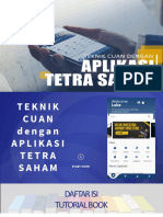 Buku Analisa Teknik Cuan Saham Pakai Tetra SAHAM