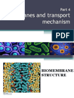 Membranes and Transport Mechanism