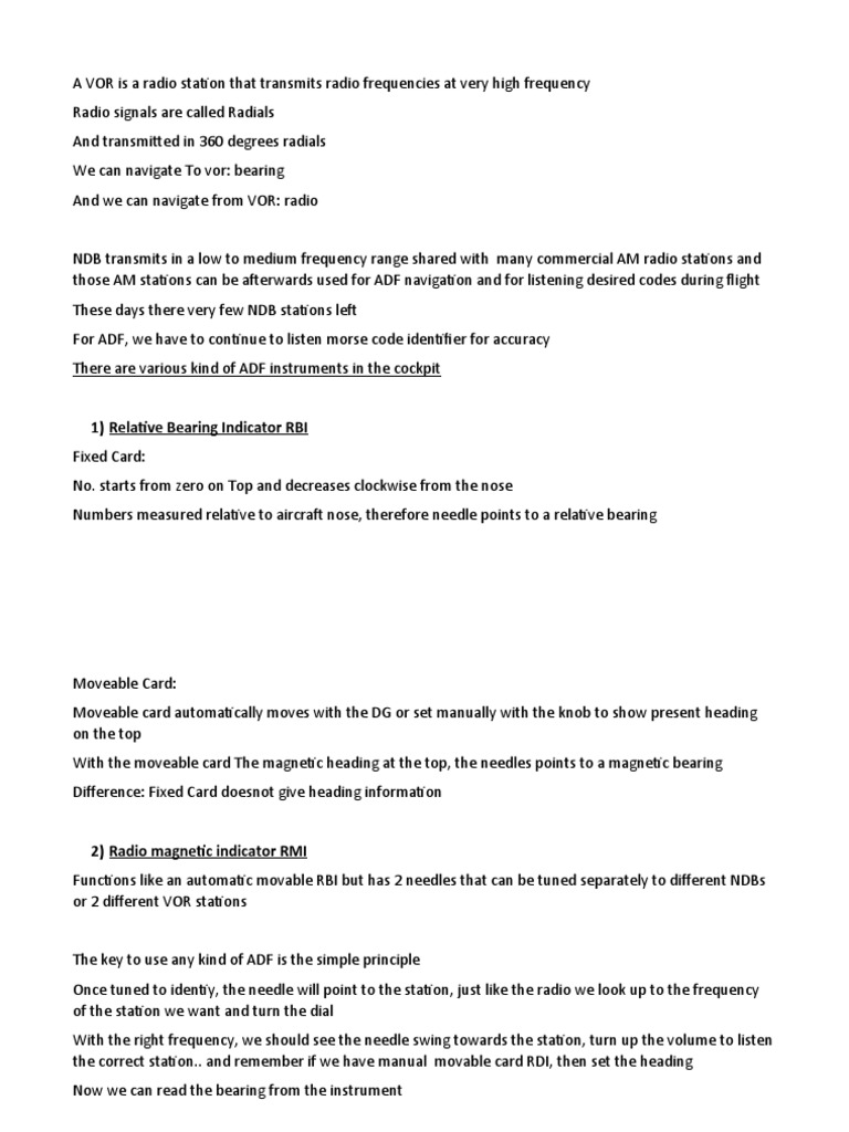 The Radio Altimeter PDF Altimeter Equipment