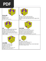 OLL and PLL Algorithms Guide | PDF