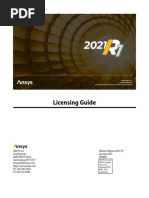 ANSYS Inc. Licensing Guide