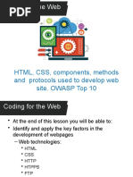 3.3 Coding For The Web