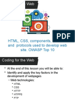HTML, CSS & Web Protocols Guide