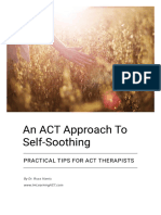 An ACT Approach to Self-Soothing (1)