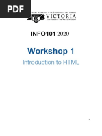 Workshop 1 Guide - 2020