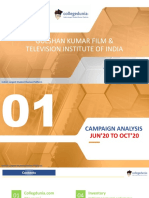 Gulshan Kumar Film & Television Institute of India: Academic Year 2020