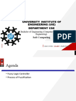 University Institute of Engineering (Uie) Department Cse: Soft Computing