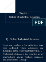 Lecture-01, Nature of Industrial Relations (2)