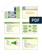 Process Selection and Facility Layout