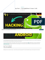 Android Hacking: Part 1 - Decompilation & Source Code