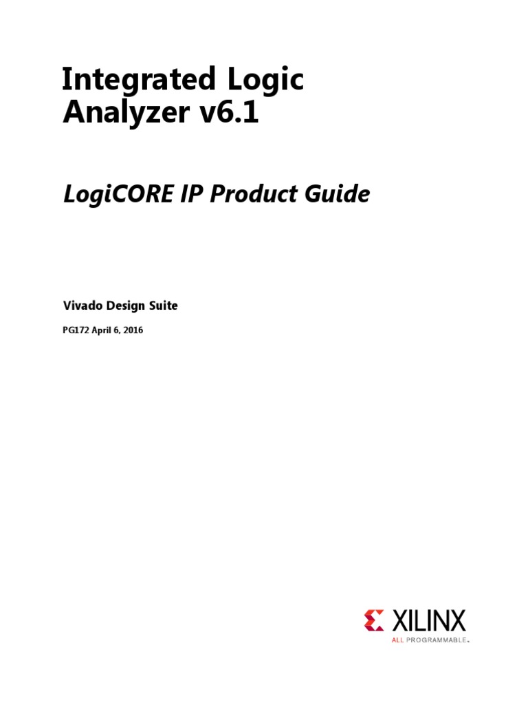 Integrated Logic Analyzer V6.1 Logicore Ip Product Guide PDF Field