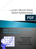 Ukuran Ukuran Epidemiologi