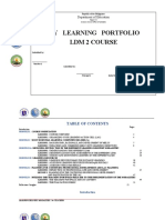 My Learning Portfolio LDM 2 Course: Department of Education