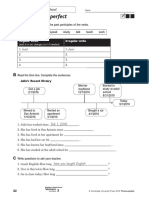 Present Perfect: Unit 2 at School