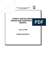 Forest Service Bridge Design and Construction Manual: July 30, 1999