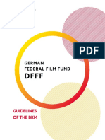 German Federal Film Fund: Guidelines of The BKM