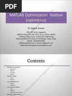 Matlab Optimization Toolbox Optimtool