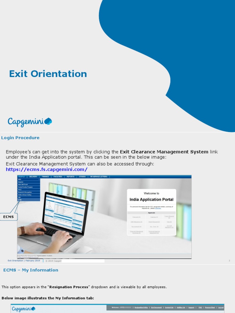 Exit Orientation | PDF | Computing | Business