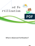 Balanced Fertilization