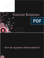 Nutrient Relations