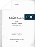 Platão - Diálogos Vol. IX (Edufpa)