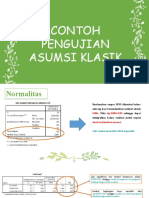 Asumsi Klasik Regresi Linier Berganda