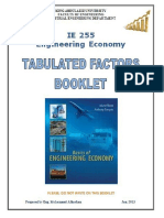 IE255 Tables Booklet