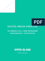 Digital Media Creative: 90 Weeks Full Time Program