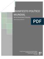 Manifiesto Político de Los Democrata Cristianos