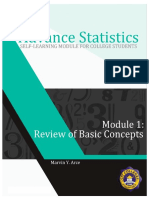 Module 1 - Review of Basic Concepts